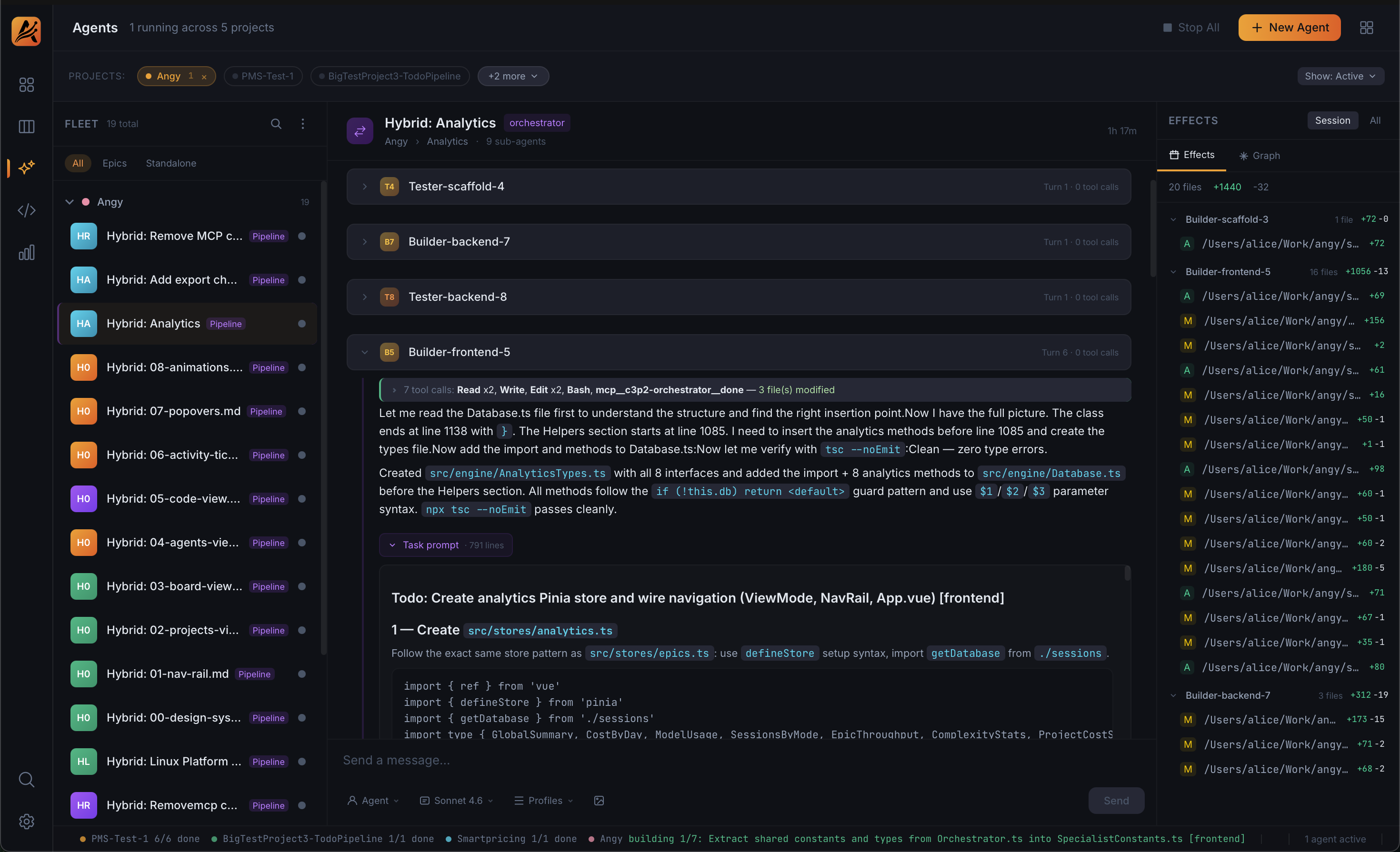 Angy overview screenshot
